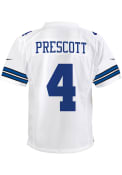 Dak Prescott Dallas Cowboys Youth Nike Game Football Jersey - White