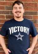 Dallas Cowboys Victory T Shirt - Navy Blue