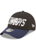 Dallas Cowboys Youth New Era JR 2022 NFL Draft 9FORTY Adjustable Hat - Black