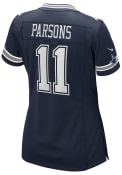 Micah Parsons Dallas Cowboys Womens Nike Road Game Football Jersey - Navy Blue