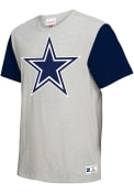 Dallas Cowboys COLORBLOCKED Fashion T Shirt - Grey
