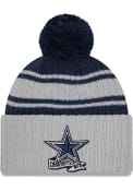 Dallas Cowboys New Era Alt 2022 Sideline Sport Knit - Grey