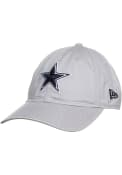Dallas Cowboys Youth New Era Core Classic Jr Adjustable Hat - Grey