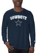 Dallas Cowboys ARCH NAME T Shirt - Navy Blue