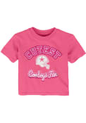Dallas Cowboys Infant Girls Cutest Fan T-Shirt - Pink