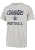 Dallas Cowboys 47 FRANKLIN DOZER Fashion T Shirt - Grey