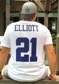 Ezekiel Elliott Dallas Cowboys Dallas Cowboys Apparel Player Pride T-Shirt - White