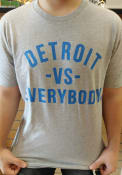 Detroit Vs Everybody Fashion T Shirt - Grey