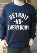Detroit Vs Everybody Crew Sweatshirt - Navy Blue