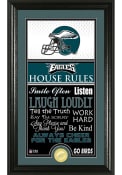 Philadelphia Eagles 12x20 House Rules Plaque