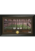 Cleveland Browns 12x20 Silhouette Plaque