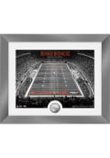 Denver Broncos Art Deco Stadium Coin Photo Mint Plaque
