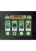 Milwaukee Bucks 2021 NBA Finals Champions Coin Ticket Collection Plaque