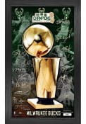 Milwaukee Bucks 2021 NBA Finals Champions Signature Trophy Picture Frame