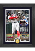 Atlanta Braves 2021 World Series Champions MVP Bronze Coin Plaque