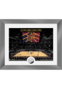 Cleveland Cavaliers Art Deco Silver Coin Photo Plaque