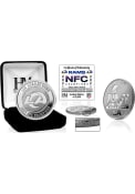 Los Angeles Rams 2021 NFC Champions Silver Collectible Coin