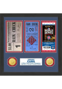 Chicago Cubs 12x12 World Series Ticket Collection Plaque
