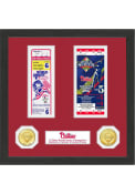 Philadelphia Phillies 12x12 World Series Ticket Collection Plaque