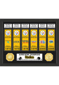 Pittsburgh Steelers NFL Champions Banner Plaque
