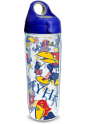 Kansas Jayhawks 24oz All Over Water Bottle