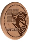 Rutgers Scarlet Knights 13 in Laser Engraved Wood Sign