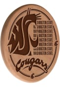 Washington State Cougars 13 in Laser Engraved Wood Sign
