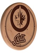 Winnipeg Jets 13 in Laser Engraved Wood Sign