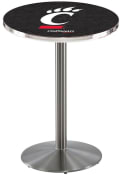 Silver Cincinnati Bearcats L214 42 Inch Pub Table