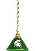 Michigan State Spartans Pendant Light Pool Table