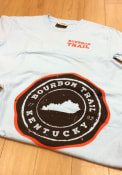 Kentucky Light Blue Bourbon Trail Wax Stamp Short Sleeve T Shirt
