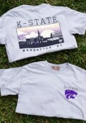 K-State Wildcats Comfort Colors T Shirt - Grey
