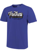 Pitt Panthers Womens Retro Stack Script T-Shirt - Blue