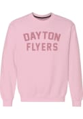 Dayton Flyers Womens Classic Crew Sweatshirt - Pink