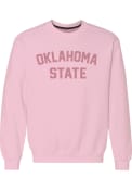 Oklahoma State Cowboys Womens Classic Crew Sweatshirt - Pink