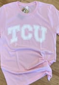 TCU Horned Frogs Classic T Shirt - Pink