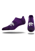 Strideline Performance K-State Wildcats Mens No Show Socks - Purple