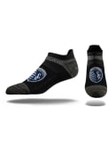 Sporting Kansas City Strideline Premium No Show Socks - Black