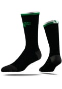 Strideline North Texas Mean Green Mens Green Repeat Argyle Socks