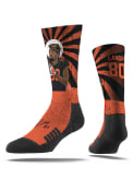 Jarvis Landry Cleveland Browns Strideline Bleesm Crew Socks - Orange