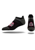 Ohio State Buckeyes Strideline Team Logo No Show Socks - Black