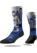 Dallas Cowboys Strideline Superhero Crew Socks - Blue
