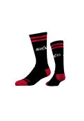 Strideline Fashion Logo Cincinnati Bearcats Mens Crew Socks - Red