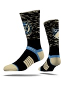 Philadelphia Union Strideline Colorblock Crew Socks - Blue