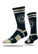 Philadelphia Union Strideline Fashion Logo Crew Socks - Blue