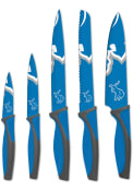 Detroit Lions Blue 5-Piece Kitchen Knives Set