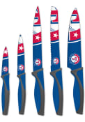 Texas Rangers Blue 5-Piece Kitchen Knives Set