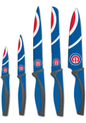 Chicago Cubs Blue 5-Piece Kitchen Knives Set