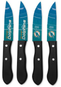 Miami Dolphins 4-Piece Steak Knives