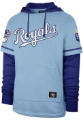 Kansas City Royals 47 Trifecta Shortstop Fashion Hood - Light Blue